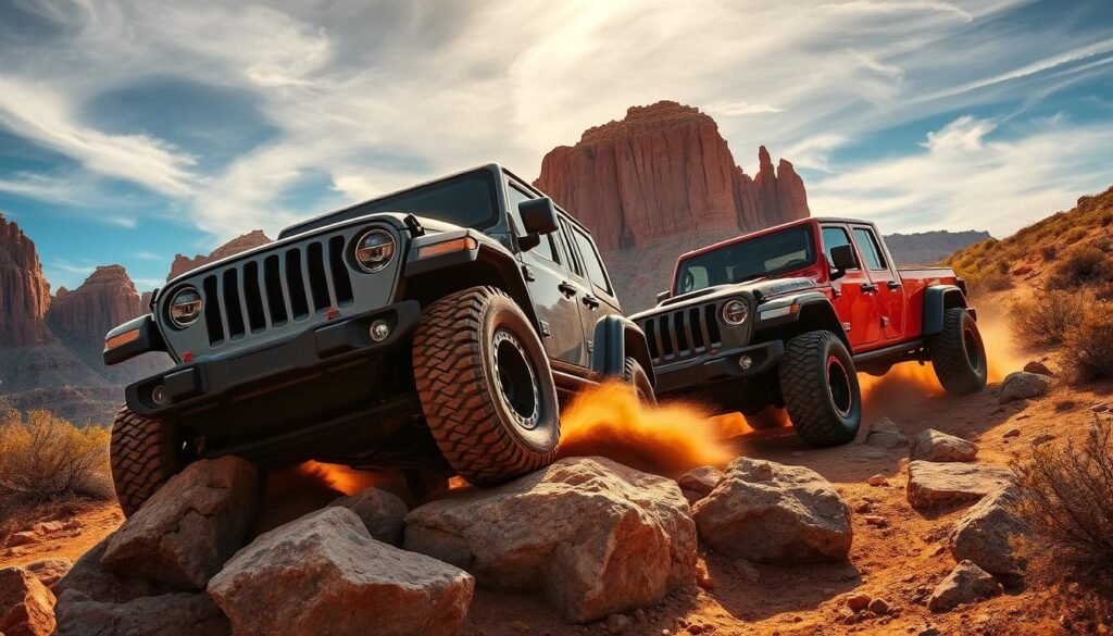 Jeep off-road comparisons
