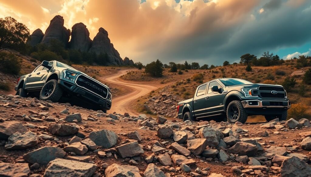 Off-road capabilities of Toyota Tundra and Ford F-150