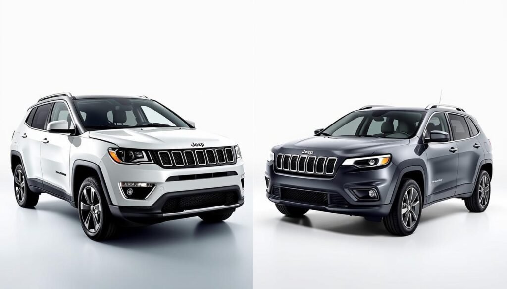 Safety features comparison jeep compass vs cherokee
