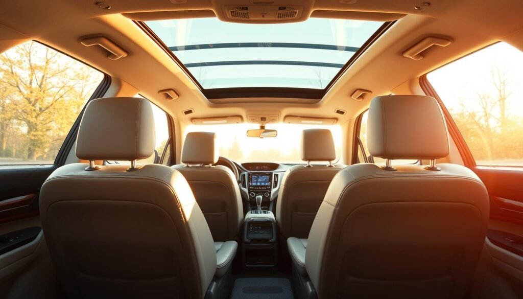 Subaru Forester interior space