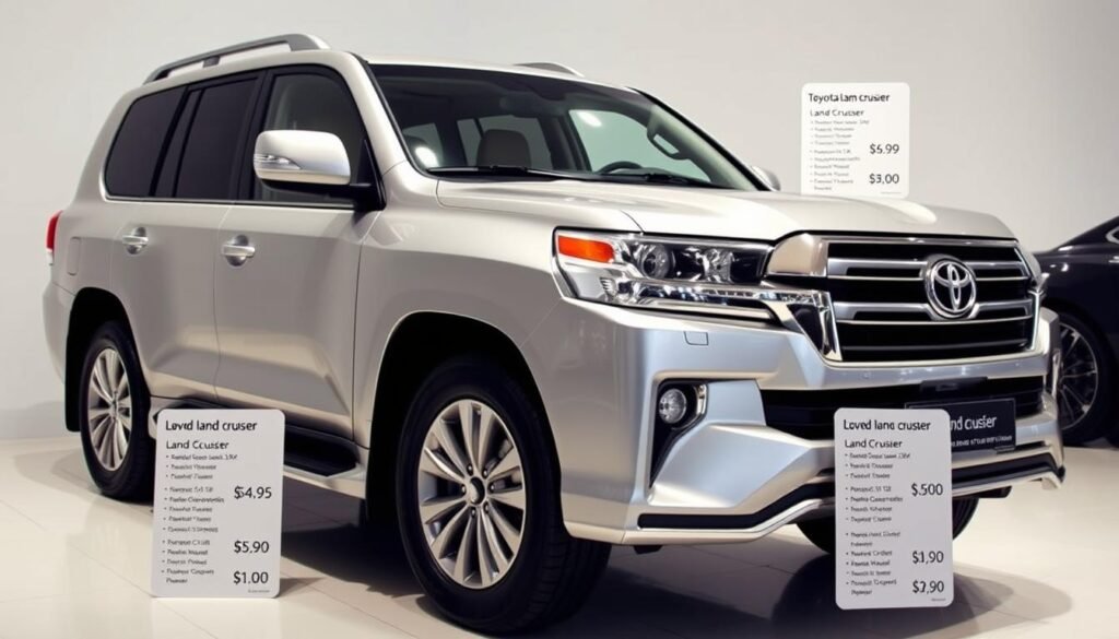 Toyota Land Cruiser pricing overview