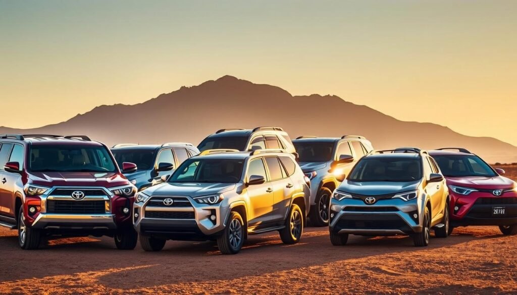 Toyota SUV lineup