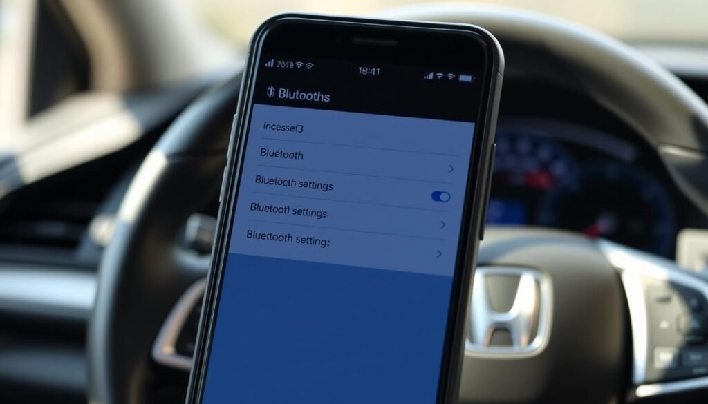 accessing Bluetooth settings accessing Bluetooth settings