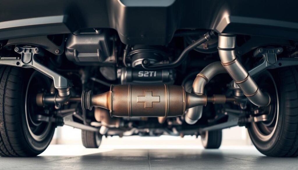 accessing chevy cavalier catalytic converter