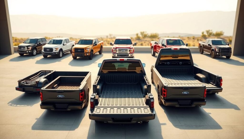 bed options ford trucks