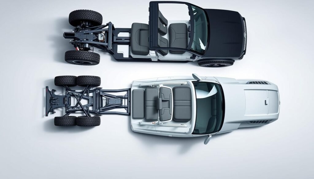 body-on-frame vs unibody