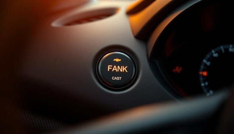 chevy malibu gas button