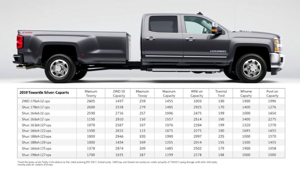chevy silverado 2500 towing capacity chart