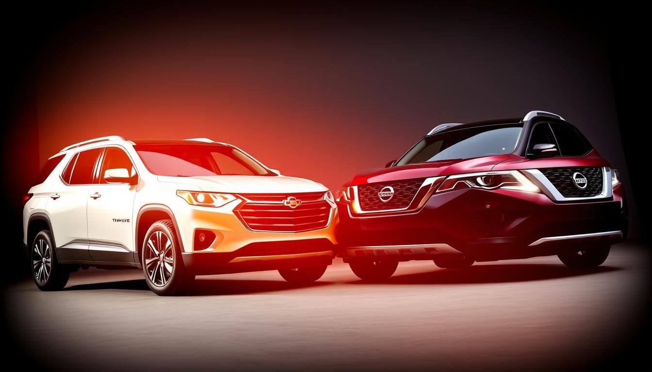 chevy traverse vs nissan pathfinder
