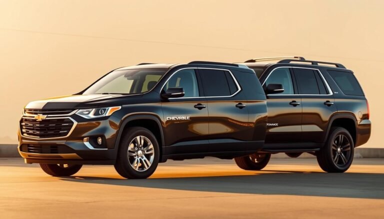 chevy traverse vs tahoe size