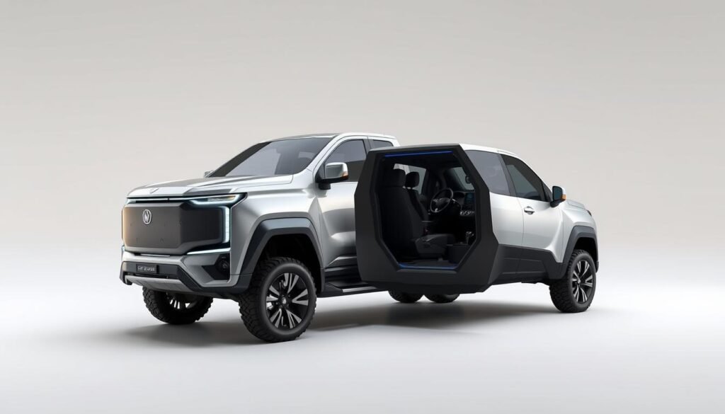 design and features of electric trucks