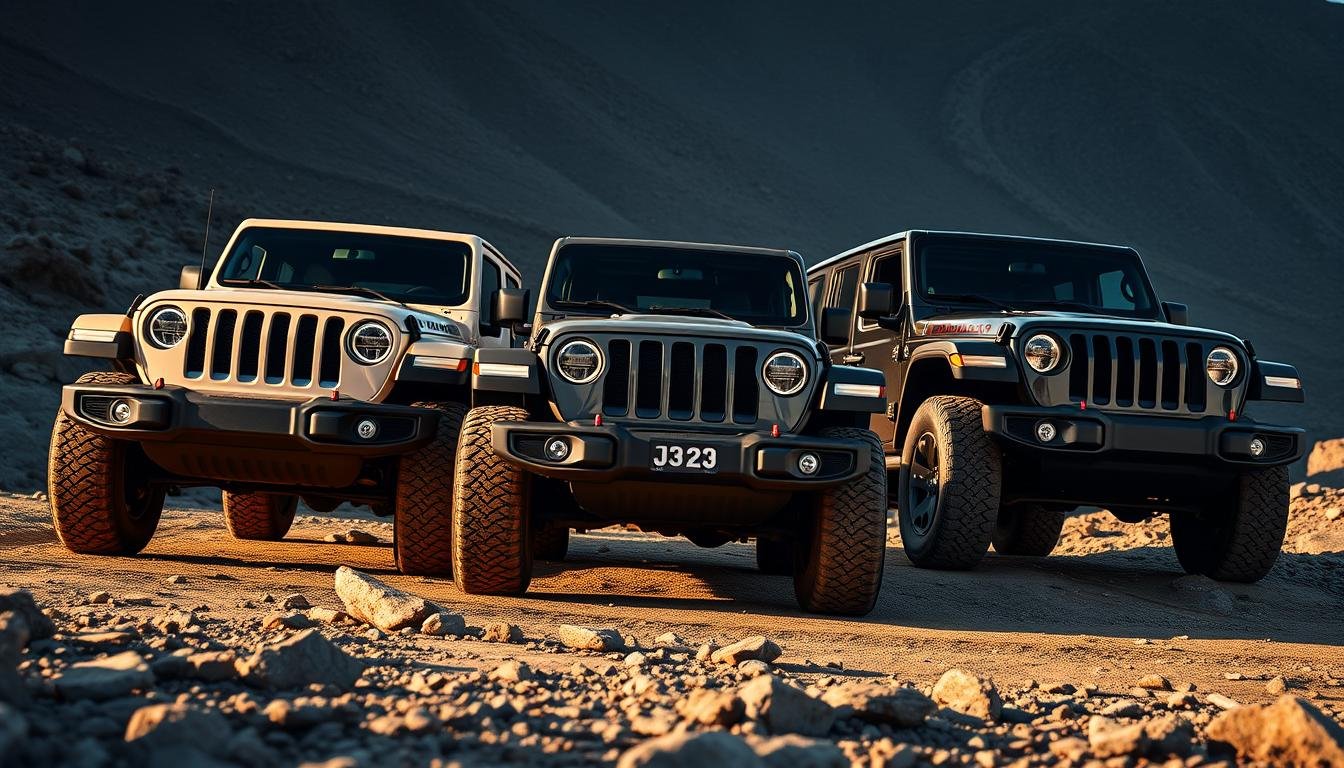 difference between jeep wrangler models