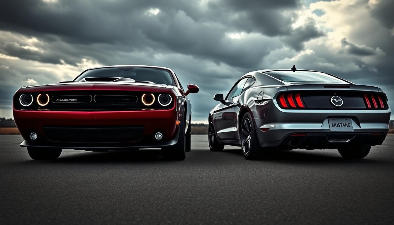 dodge challenger vs ford mustang
