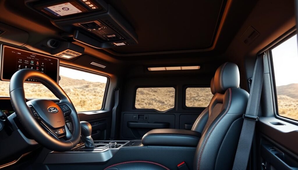 ford bronco interior features