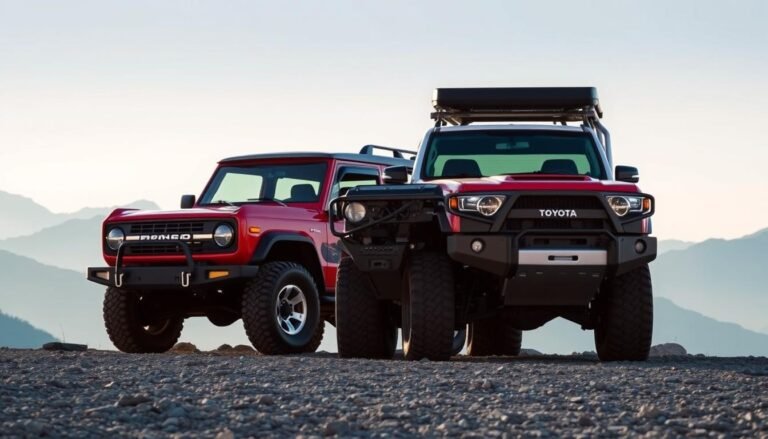 ford bronco vs toyota 4runner