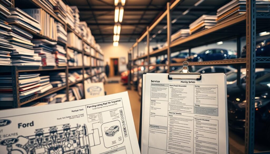 ford car maintenance records