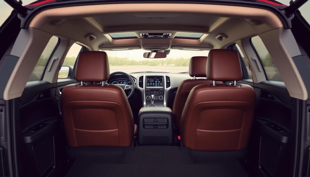 ford edge interior measurements