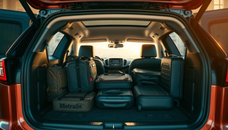 ford edge luggage capacity