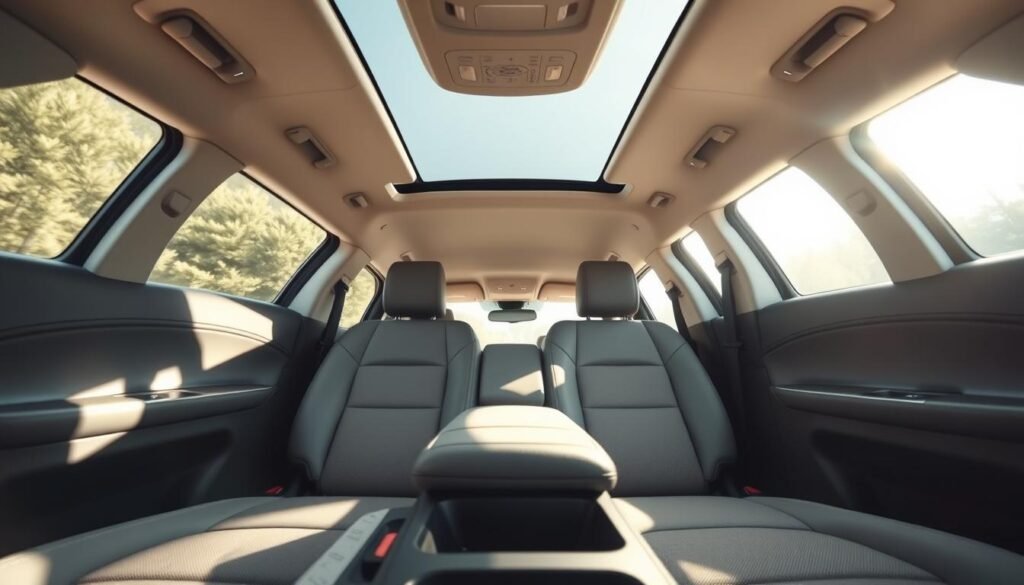 ford edge passenger space