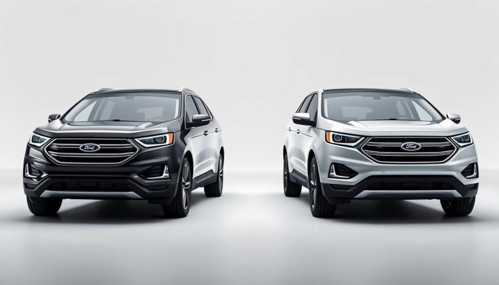 ford edge se vs sel safety features