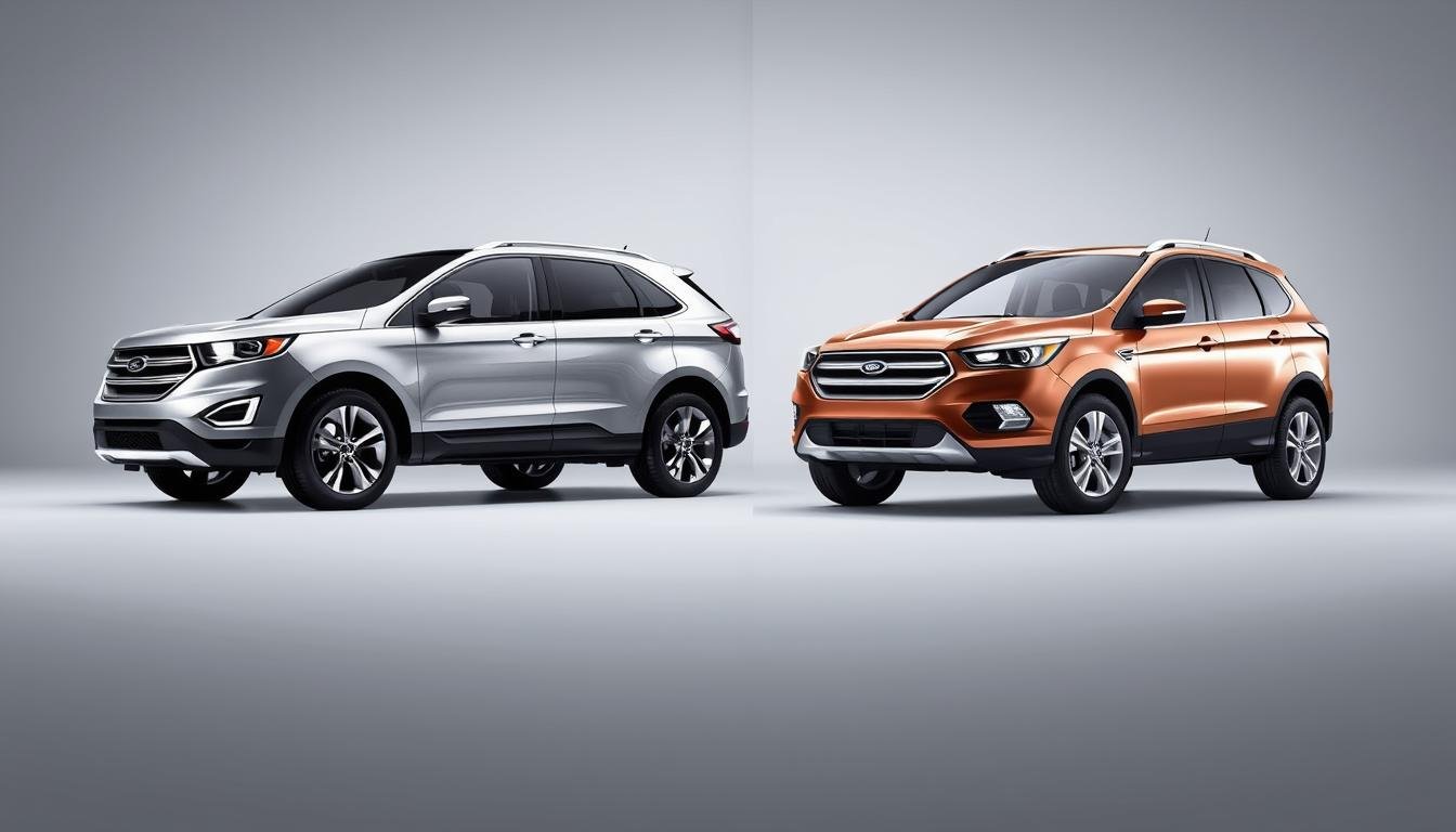 ford edge vs escape size comparison