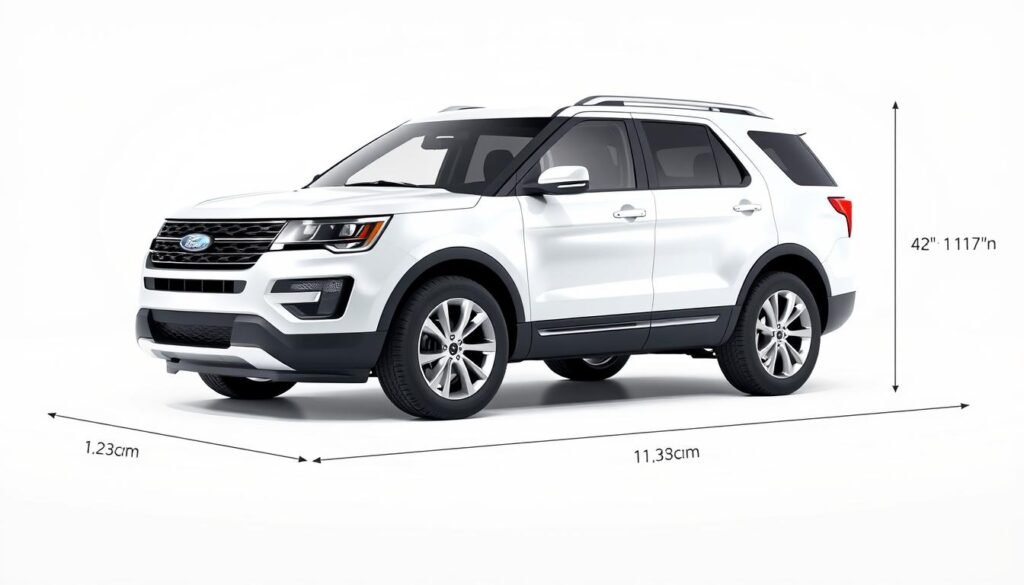 ford explorer dimensions