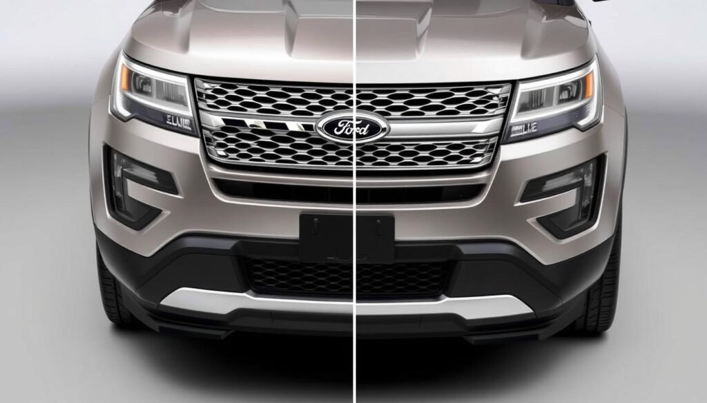 ford explorer limited difference xlt