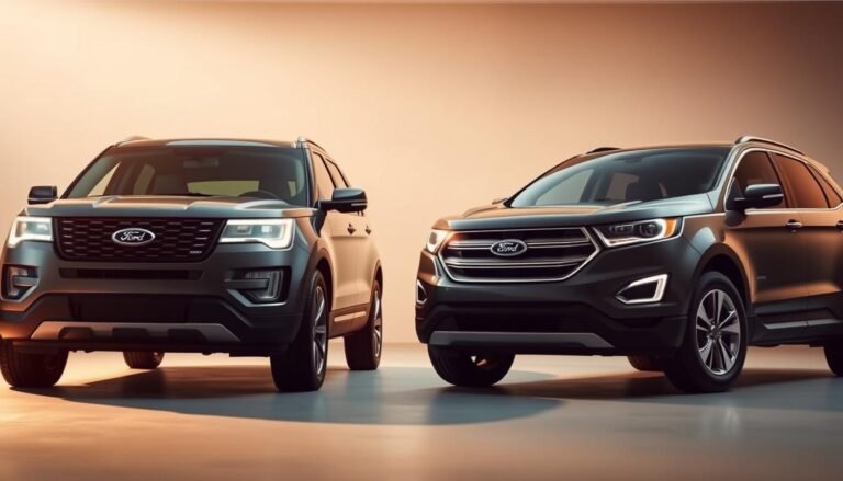 ford explorer vs ford edge