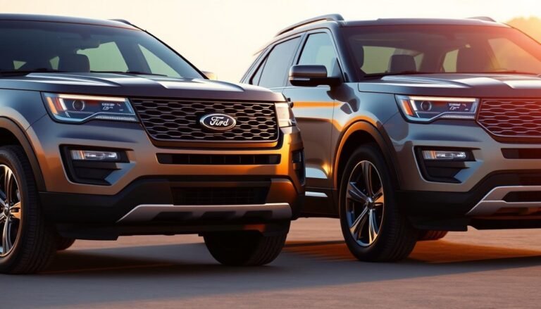 ford explorer xlt vs limited
