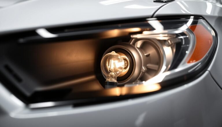 ford fusion headlight bulb replacement