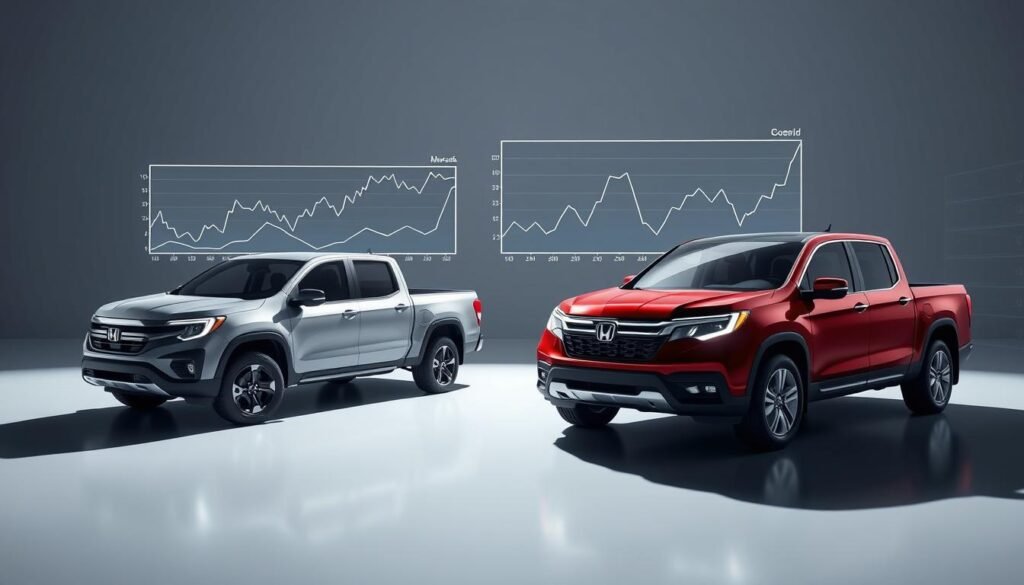 ford maverick sales honda ridgeline sales market comparison