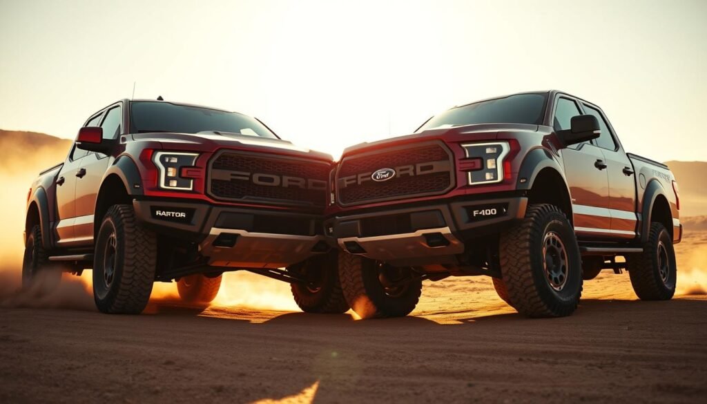 ford ranger raptor vs f150 raptor