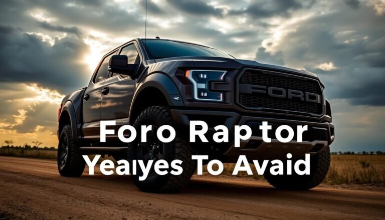 ford raptor years to avoid