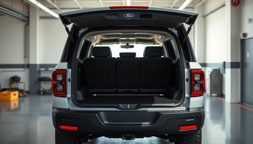 ford suv cargo space measurements