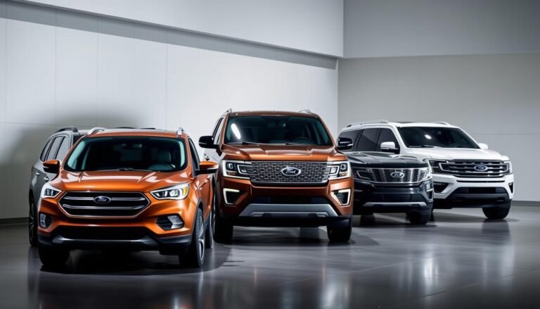 ford suv smallest to largest