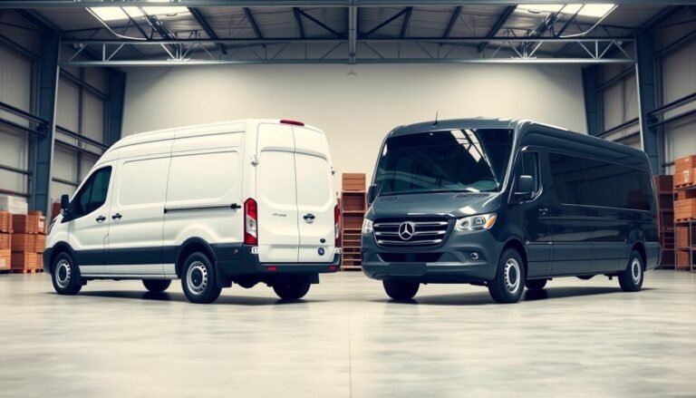 ford transit vs mercedes sprinter