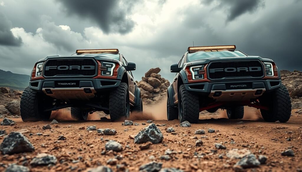 ford tremor vs raptor off-road