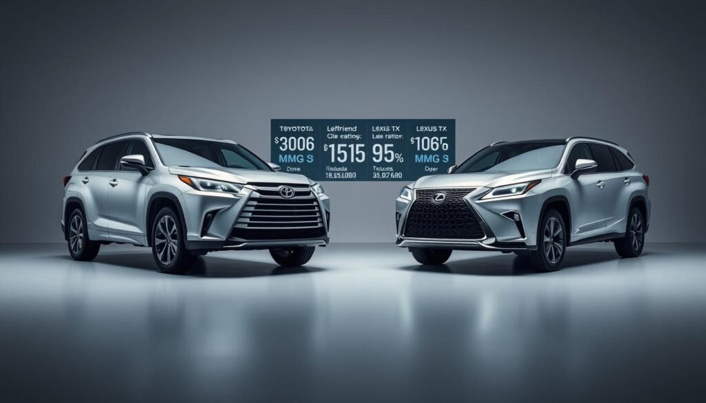 fuel economy of Toyota Grand Highlander and Lexus TX fuel economy of Toyota Grand Highlander and Lexus TX