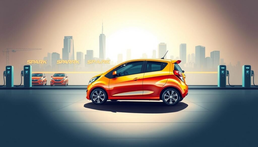 history of chevy spark EV