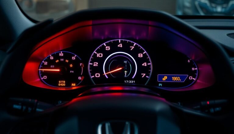 honda accord dashboard lights