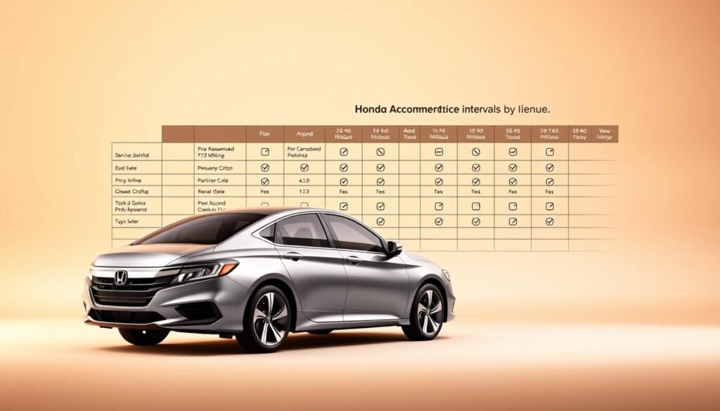 honda accord maintenance schedule by mileage