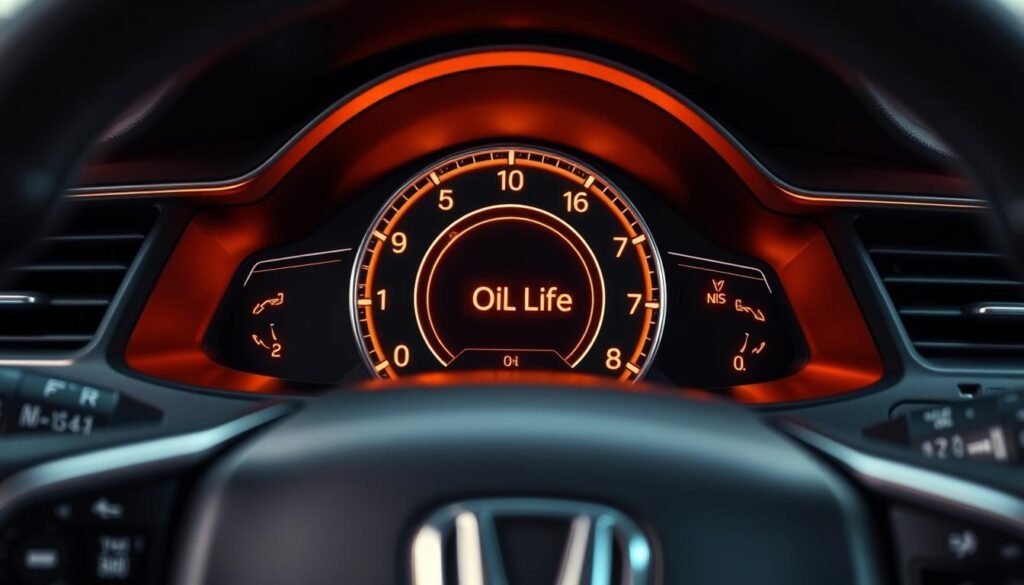 honda accord oil life indicator