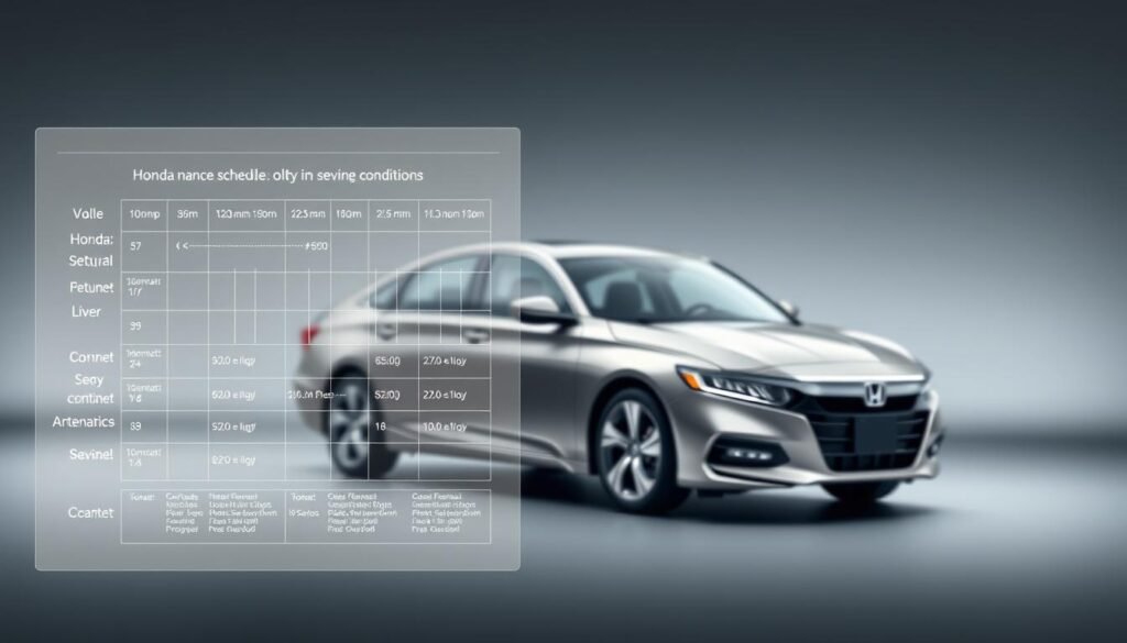 honda accord service schedule by mileage