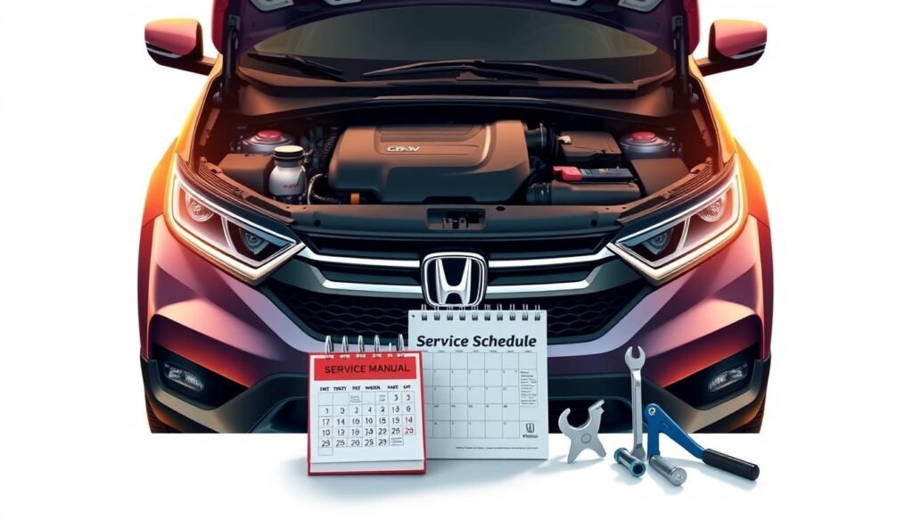 honda cr v service intervals