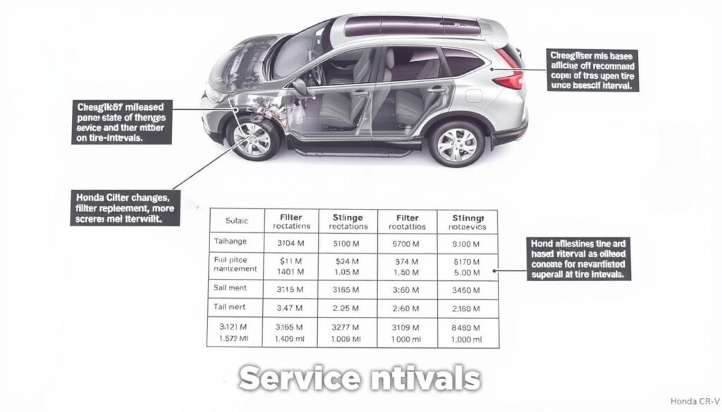 honda cr v service intervals