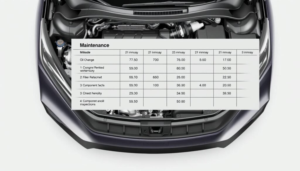 honda cr v tune-up schedule