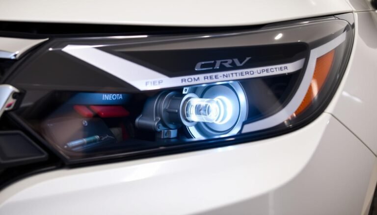 honda crv headlight bulb replacement