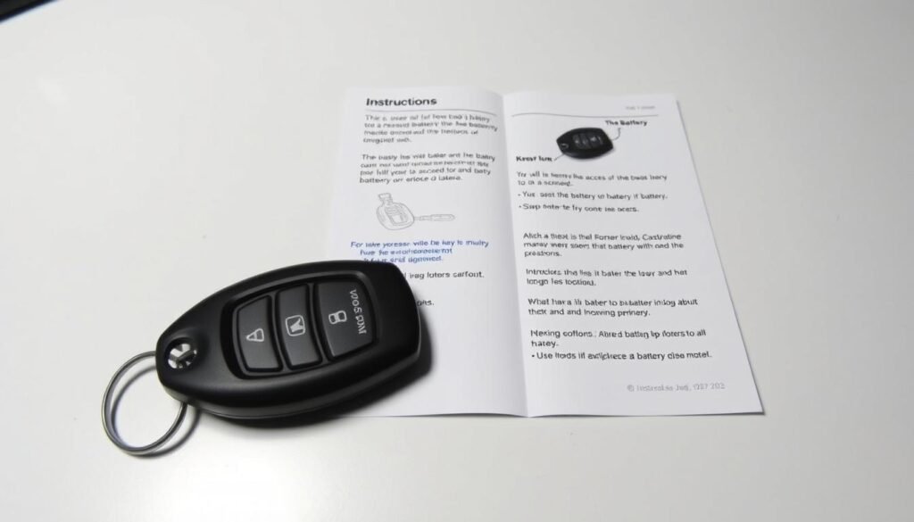 honda crv key fob battery replacement instructions