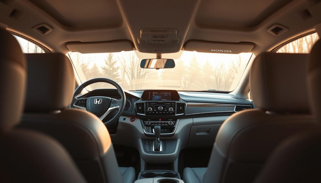 honda odyssey interior