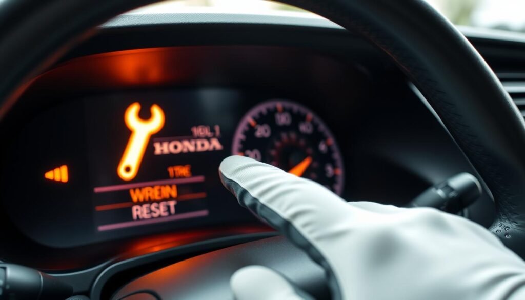 honda wrench light reset procedure
